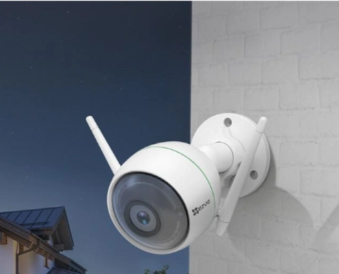 Instalar cámara de vigilancia exterior wifi