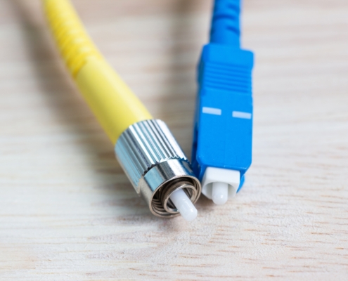 Tipos de conectores fibra óptica