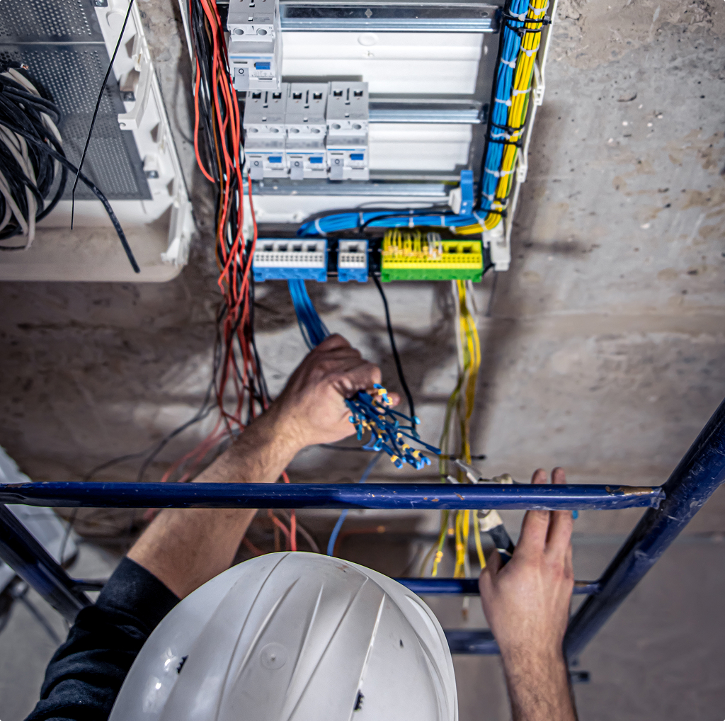 Imagen de edificios residenciales antiguos en el centro de Madrid.
